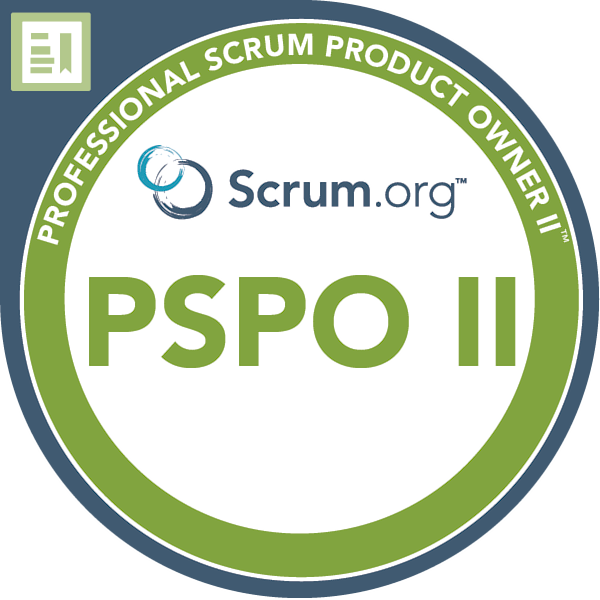 Professional Scrum Product Owner II (PSPO II)