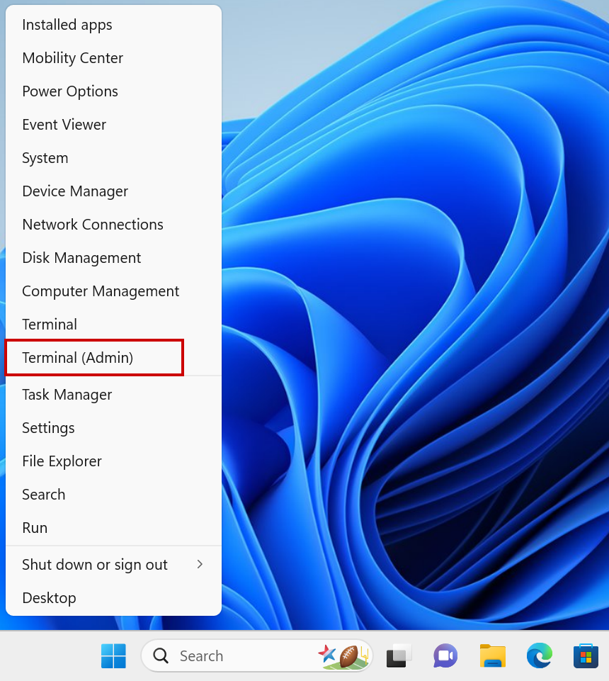Docker Desktop installation step 1