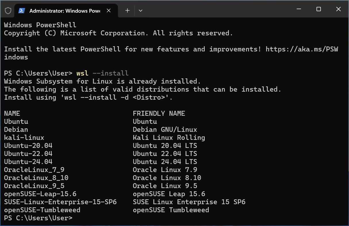Docker Desktop installation step 3