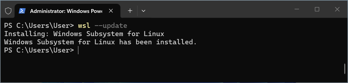 Docker Desktop installation step 4